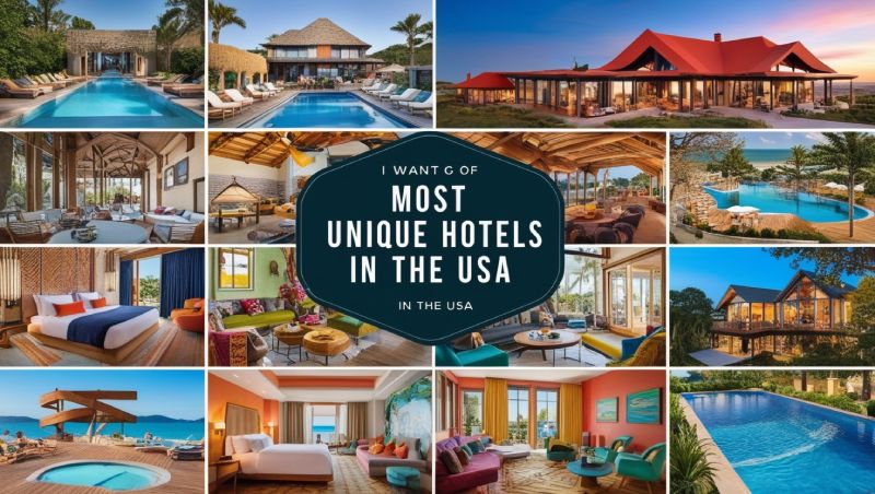 List of Most Unique Hotels in the USA 2024