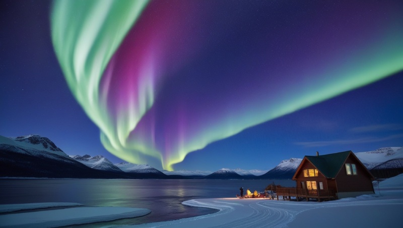 Watch the Northern Lights in Alaska