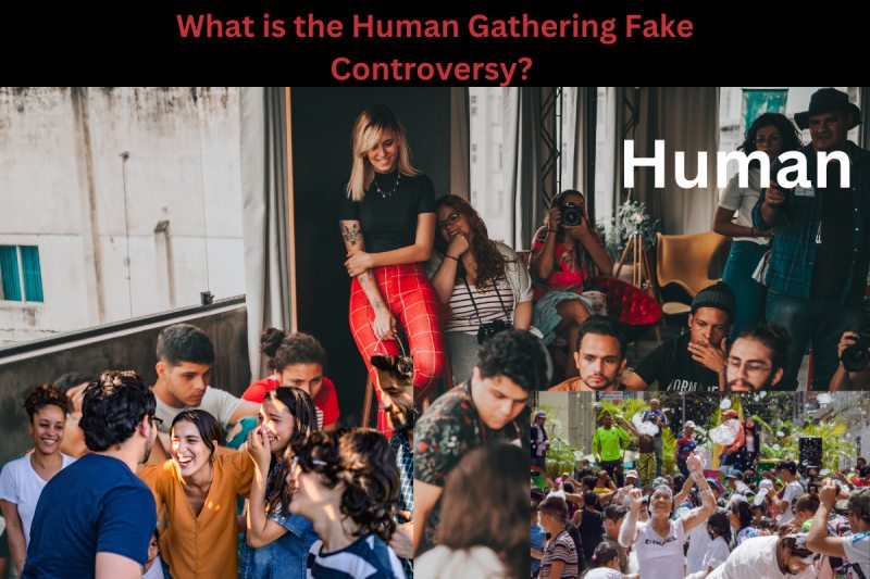 What is the Human Gathering Fake Controversy_