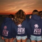 Pink Palm Puff Pajamas